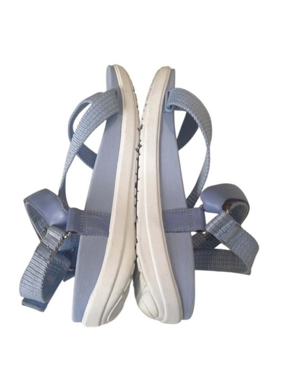 Fitflop Loosh Wild Lavender Webbing Z-Strap Adjustable Sandal Size 10 - Picture 4 of 10
